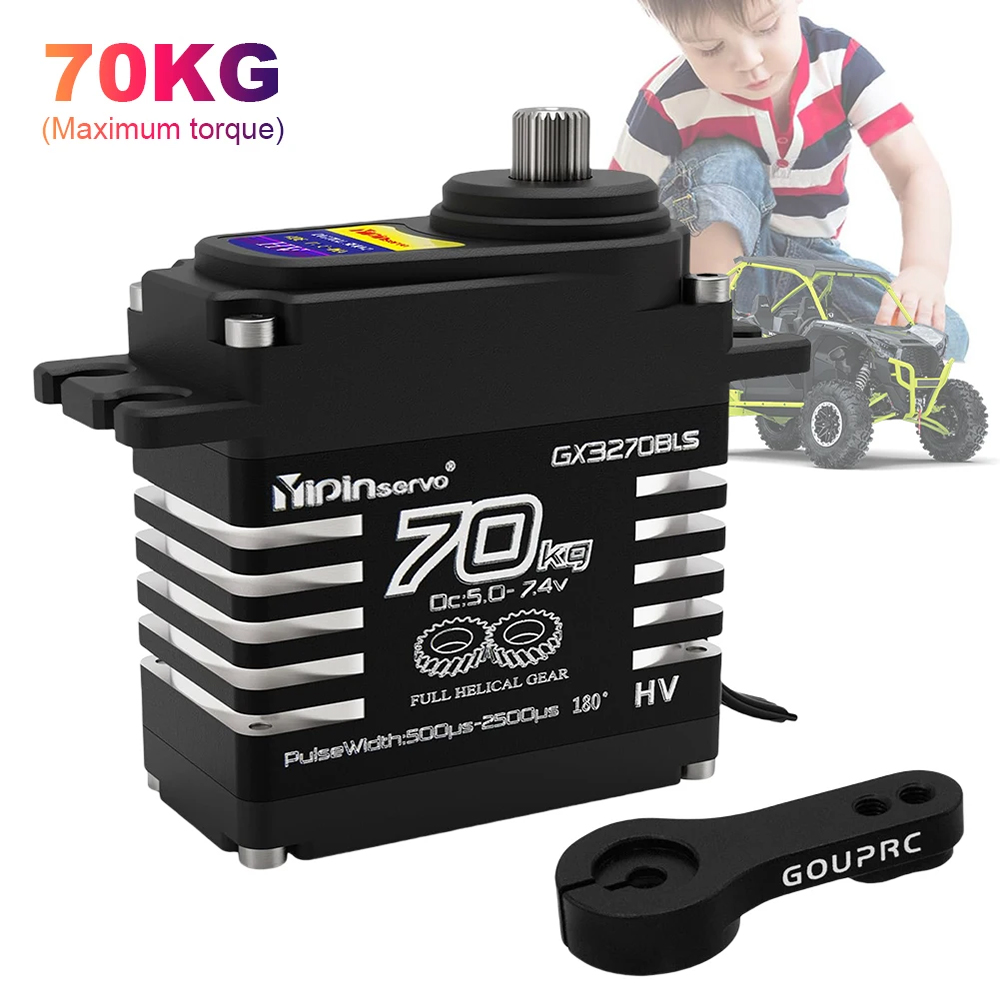 Rc Car Servo - 1/2PCS 70KG Large Torque Brushless Motor
