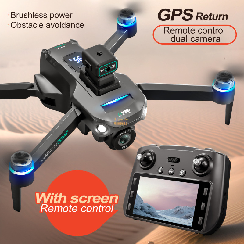 Gps Module Drone - 8K Dual Camera 5G WIFI FPV