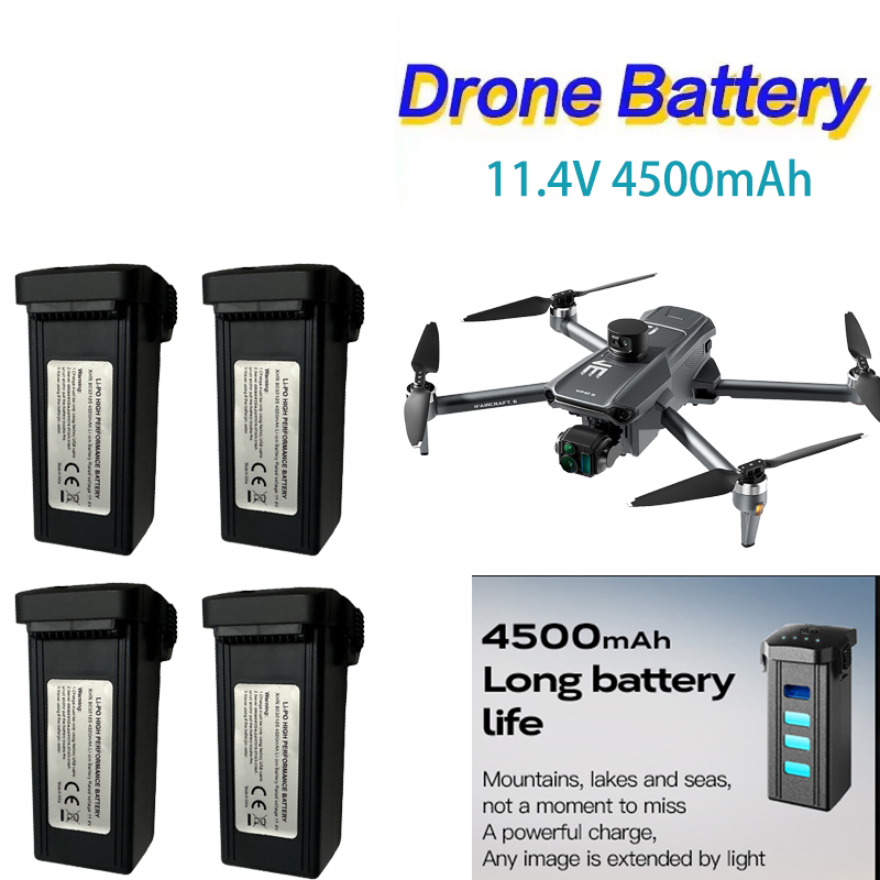 Drone Gps Rc Tt36 - 11.4V 4500mAh Intelligent Lipo Battery For