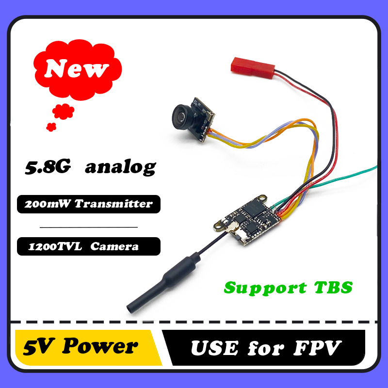 Receiver Rc Drone - SLONWAKE 5.8G 1200TVL FPV Camera VTX