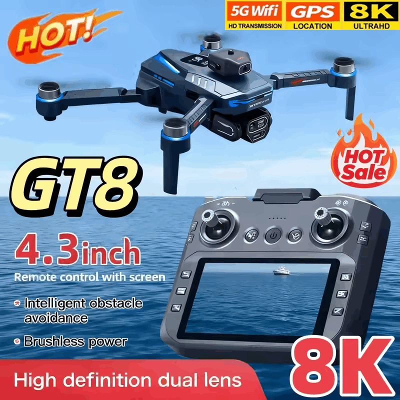 Drone Rc Price - GT8 Drone 8K HD Camera 5G
