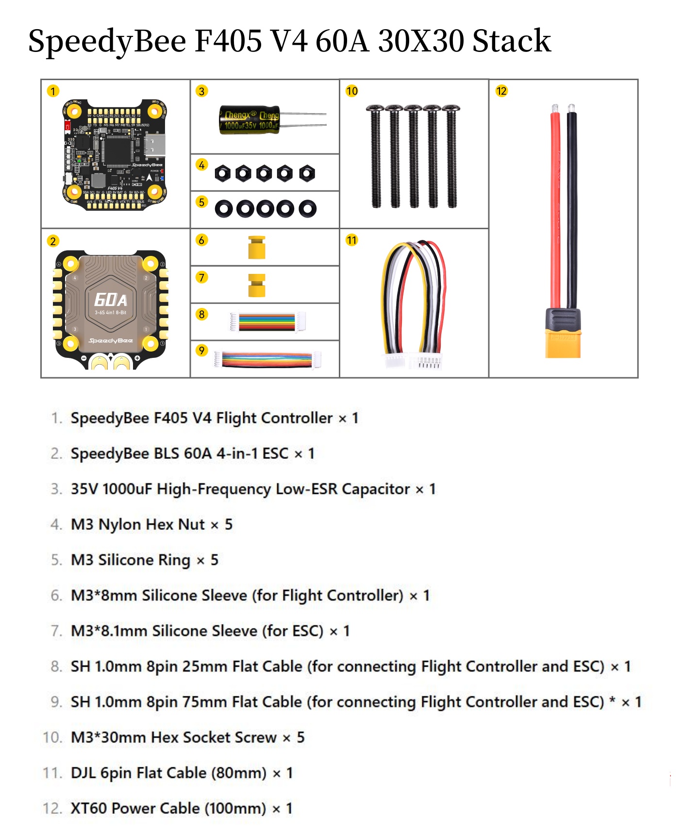 Original Speedybee F405 V3 BLS - đánh giá và giá Betaflight Flight Controller