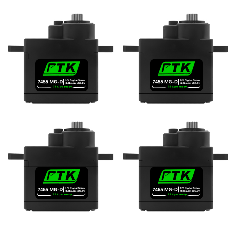 PTK 7455MG-D servo 12g Digital - đánh giá và giá Rc Car Servo