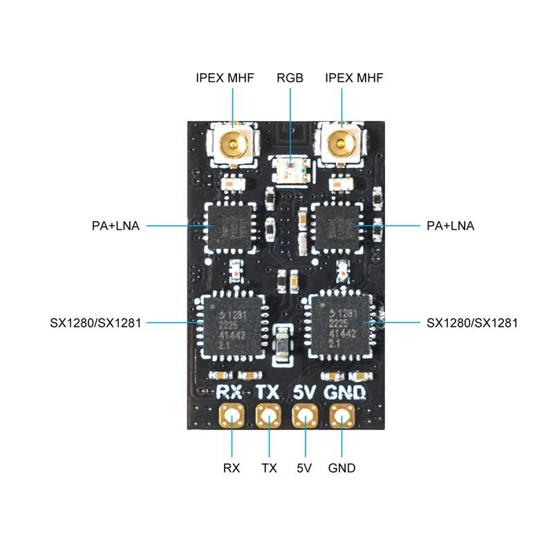 BETAFPV ELRS Receiver 915MHz F - đánh giá và giá Plane Drone Rc