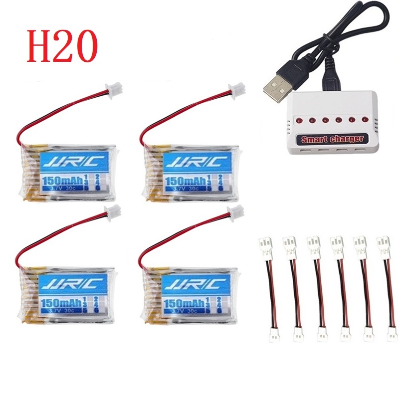 Ban Đầu JJRC H20 Pin 3.7V 150M - đánh giá và giá Lipo Battery Charger