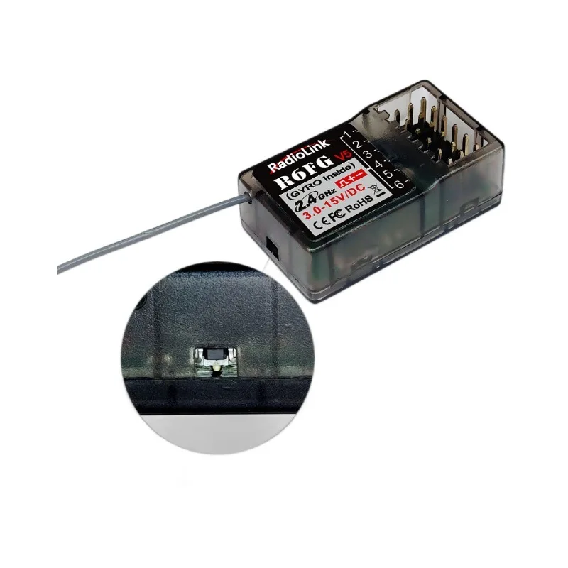 Radiolink R6FG V5 Receiver 6 C - đánh giá và giá Telemetry Module Rc