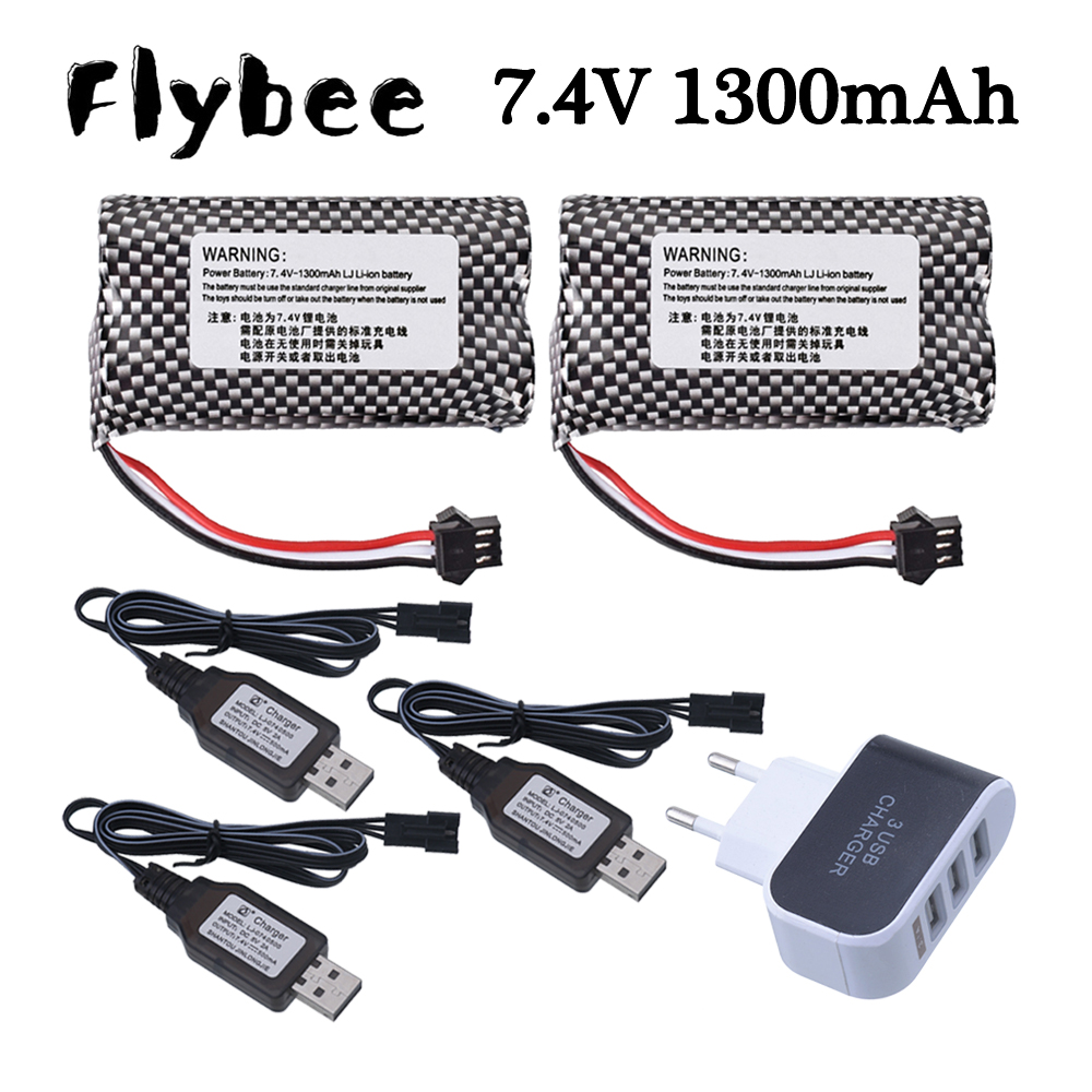 7.4V 1300mAh Li-ion Battery SM - đánh giá và giá Lipo Battery Charger