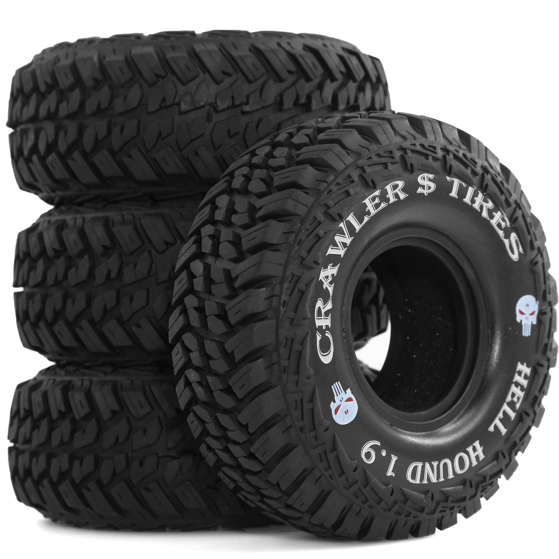 1.9 RC Tires 1/10 Rubber All T - đánh giá và giá Rc Rock Crawler