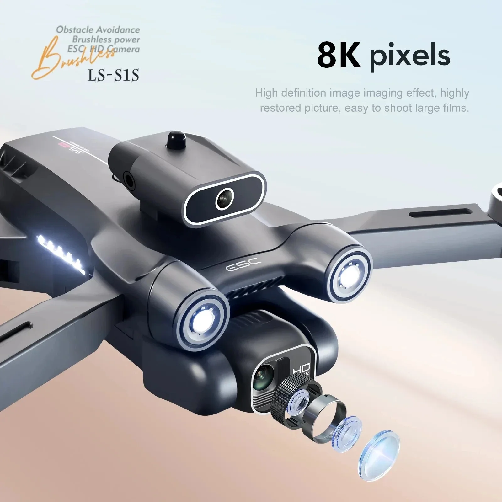 New S1S 5G GPS Drone Camera 8K - đánh giá và giá Gps Module Drone