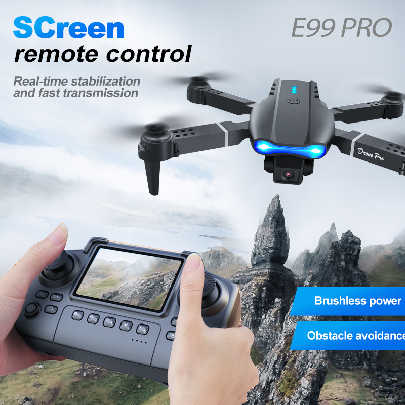 ZNLYRION RC Drone 4K Dual Came - đánh giá và giá Drone Rc E99 Pro