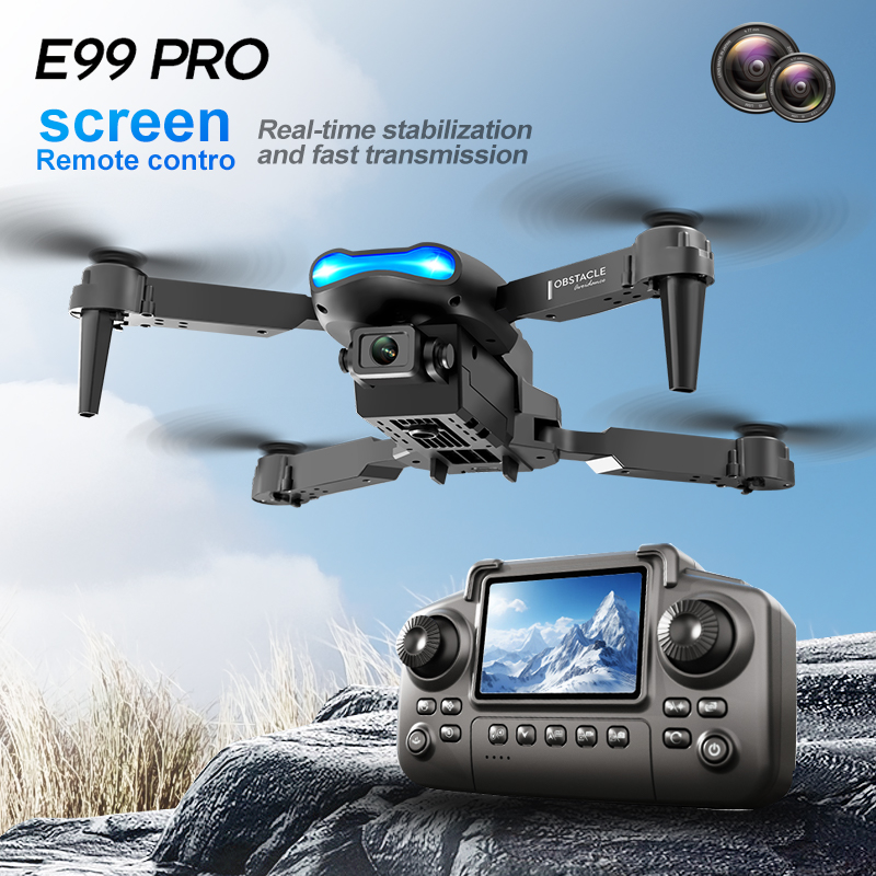 ZNLYRION RC Drone 4K Dual Came - đánh giá và giá Drone Rc E99 Pro
