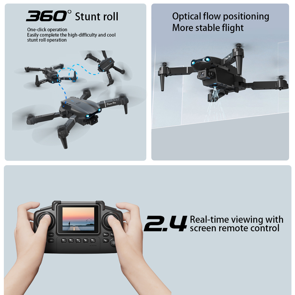 ZNLYRION RC Drone 4K Dual Came - đánh giá và giá Drone Rc E99 Pro