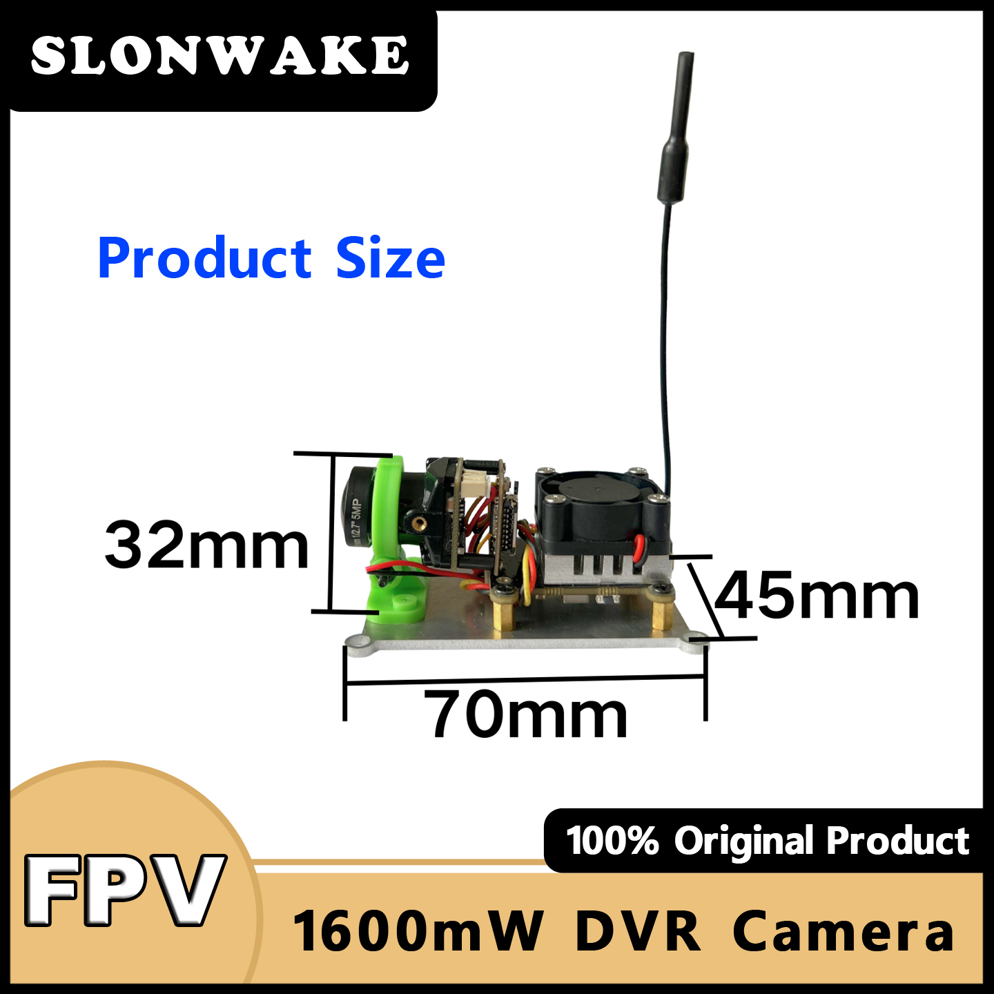 SLONWAKE 5.8G 48CH 200/500/100 - đánh giá và giá Rc Transmitter