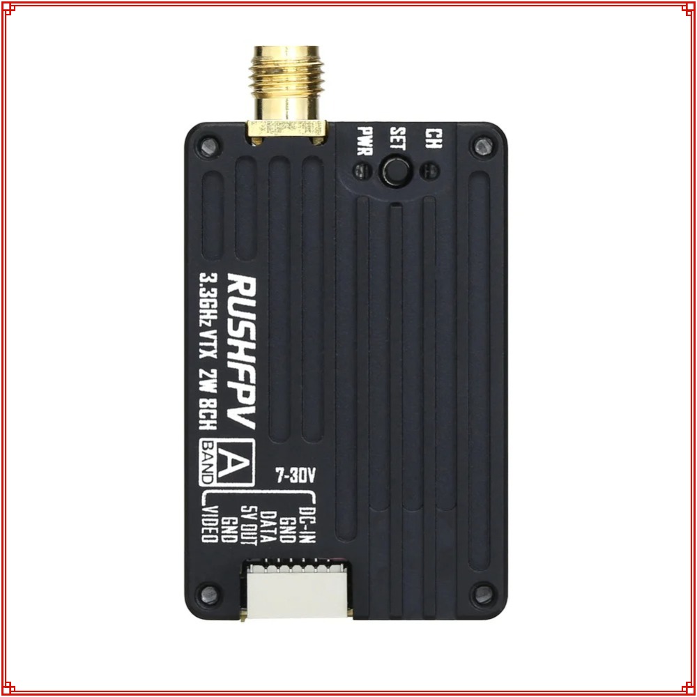 2026 New RUSHFPV 3.3G 2W VTX T - đánh giá và giá Rc Transmitter