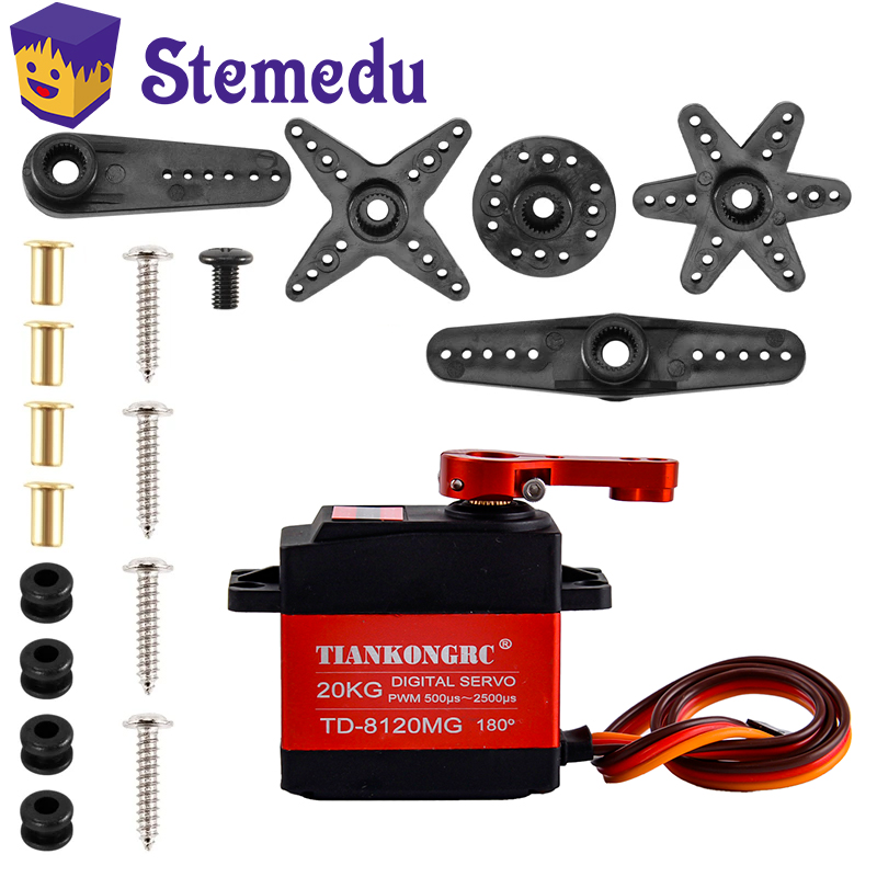 TD-8120MG Waterproof Metal Gea - đánh giá và giá Rc Car Servo