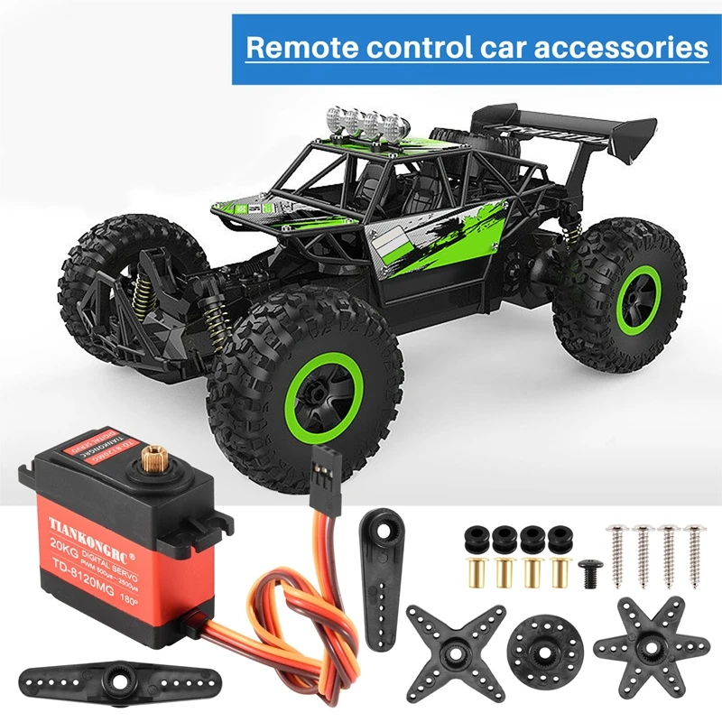TD-8120MG Waterproof Metal Gea - đánh giá và giá Rc Car Servo