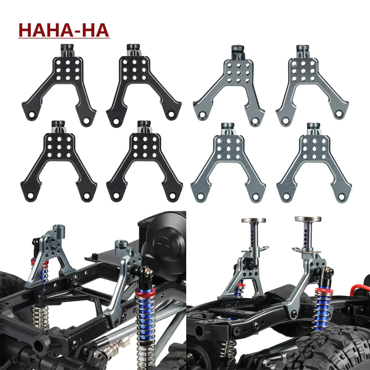 4Pcs Aluminum Front Rear Shock - đánh giá và giá Rc Rock Crawler