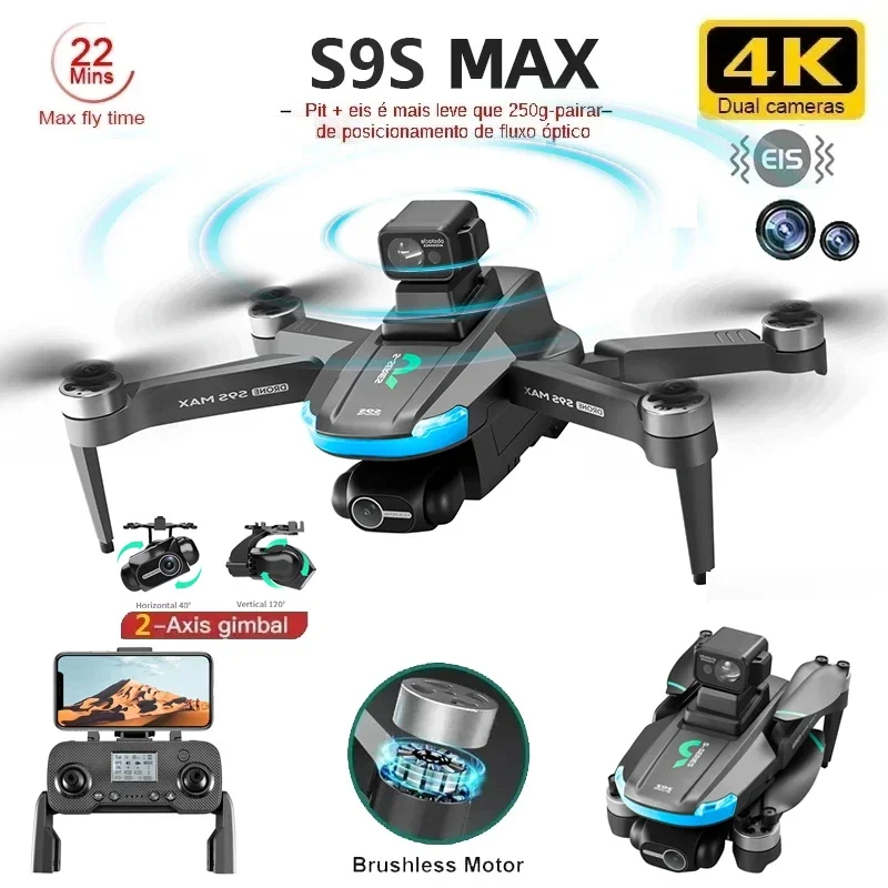 NEW S9S MAX MINI Drone 4K 2-Ax - đánh giá và giá Gps Module Drone