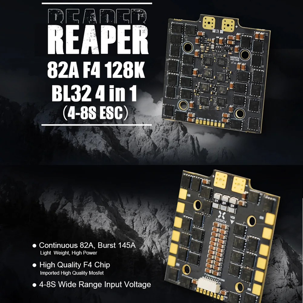 AvaCoreFoxeer Reaper V2 82a F4 - đánh giá và giá Drone Reaper Rc