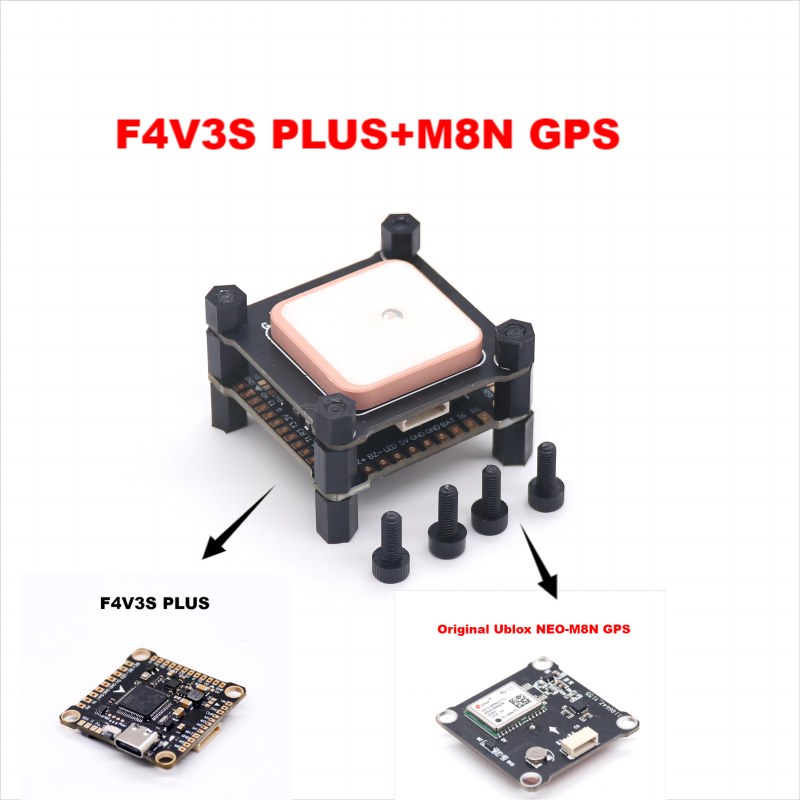 M8N GPS Module With QMC5883 Co - đánh giá và giá Betaflight Flight Controller