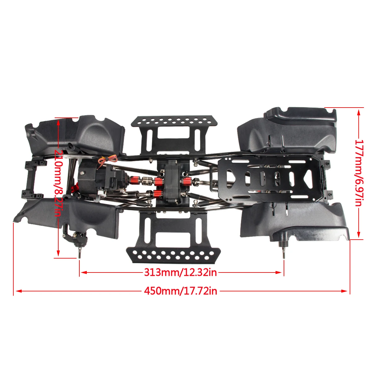 1/10 RC Crawler Chassis Kit wi - đánh giá và giá Rc Rock Crawler