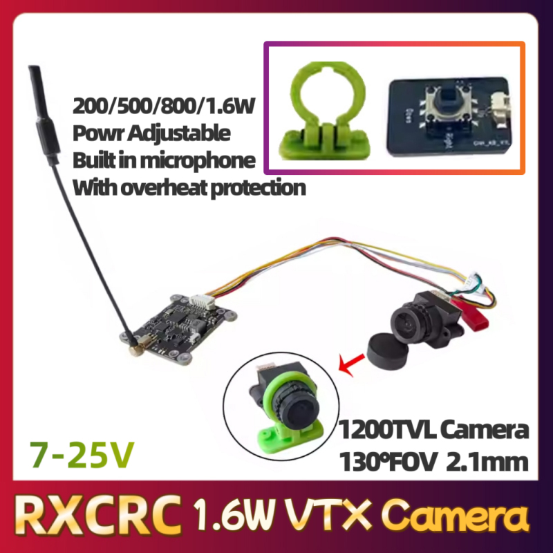 RXCRC 5.8G Module 48CH 1.6W VT - đánh giá và giá Rc Transmitter