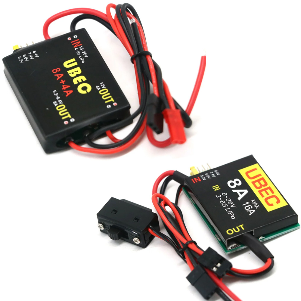 New 2S-6S 6-36V UBEC-8A BEC &  - đánh giá và giá Rc Car Servo