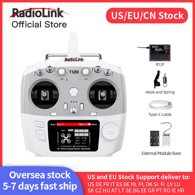 Radiolink T12D ELRS 12 Channel - đánh giá và giá Drone And Car