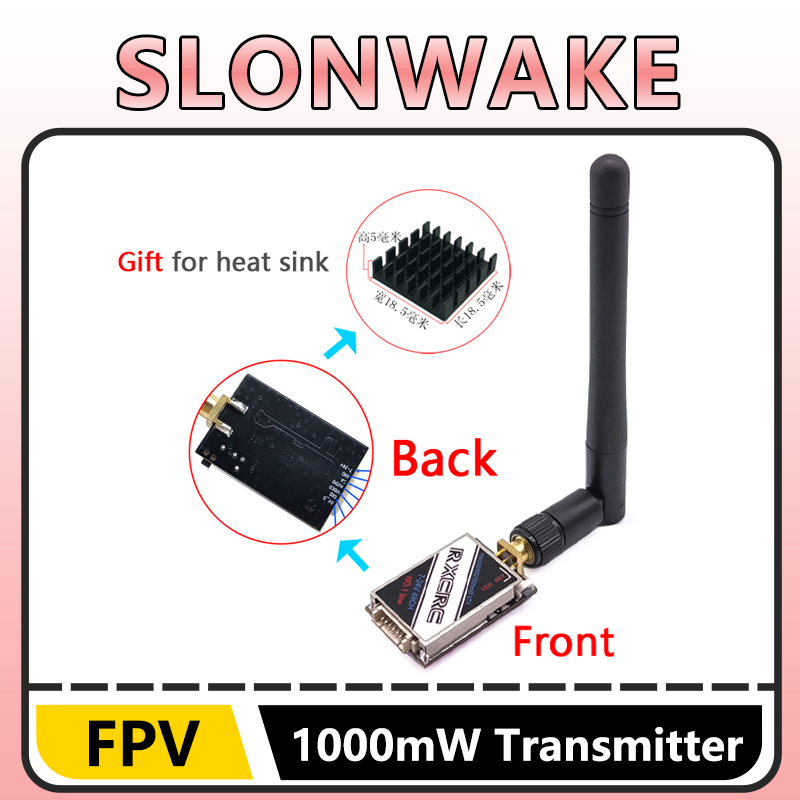 SLONWAKE  5.8G 48CH 1W VTX 100 - đánh giá và giá Receiver Rc Drone