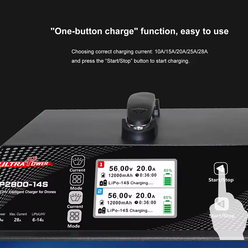 ULTRA POWER UP2800-14S 2X1400W - đánh giá và giá Lipo Battery Charger