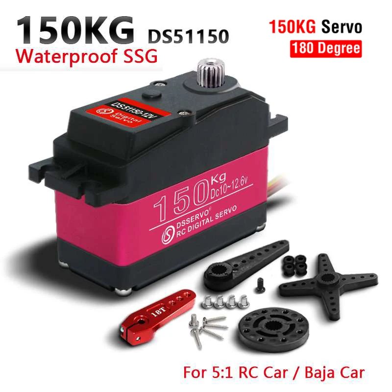 60/80/150/160KG DS5160 DS5180  - đánh giá và giá Rc Car Servo