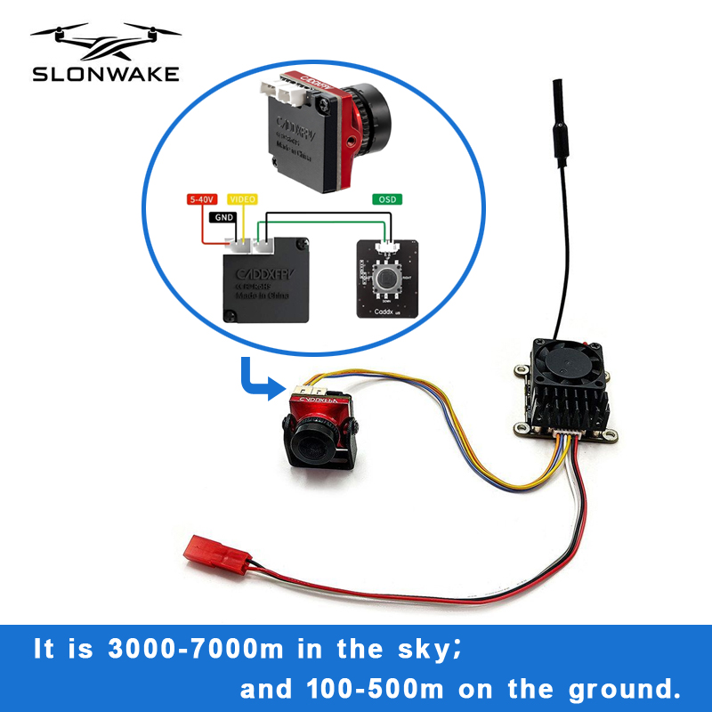 Long Range 5.8Ghz 2W FPV Wirel - đánh giá và giá Rc Transmitter