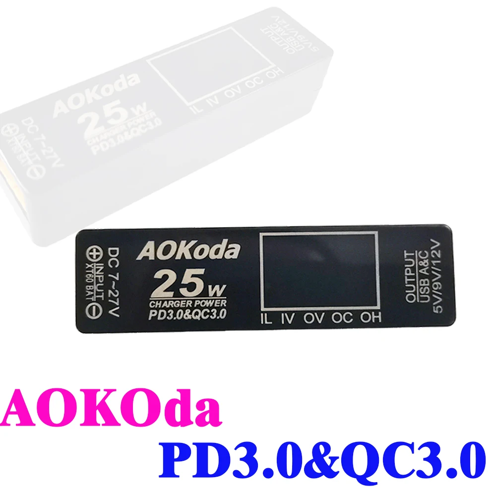 AOKoda XT60 to PD3.0 Lipo Batt - đánh giá và giá Lipo Battery Charger