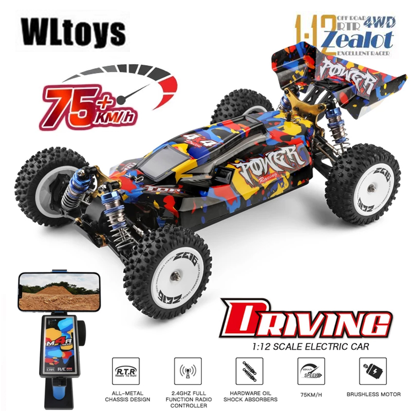 WLtoys 124017 124007 75KM/H  R - đánh giá và giá Drone Or Rc Car