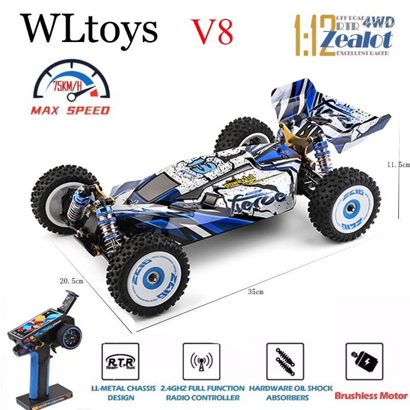 WLtoys 124017 124007 75KM/H  R - đánh giá và giá Drone Or Rc Car