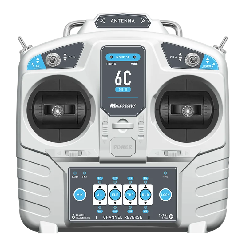 MicroZone MC6C Mini V2 2.4G 6C - đánh giá và giá Telemetry Module Rc