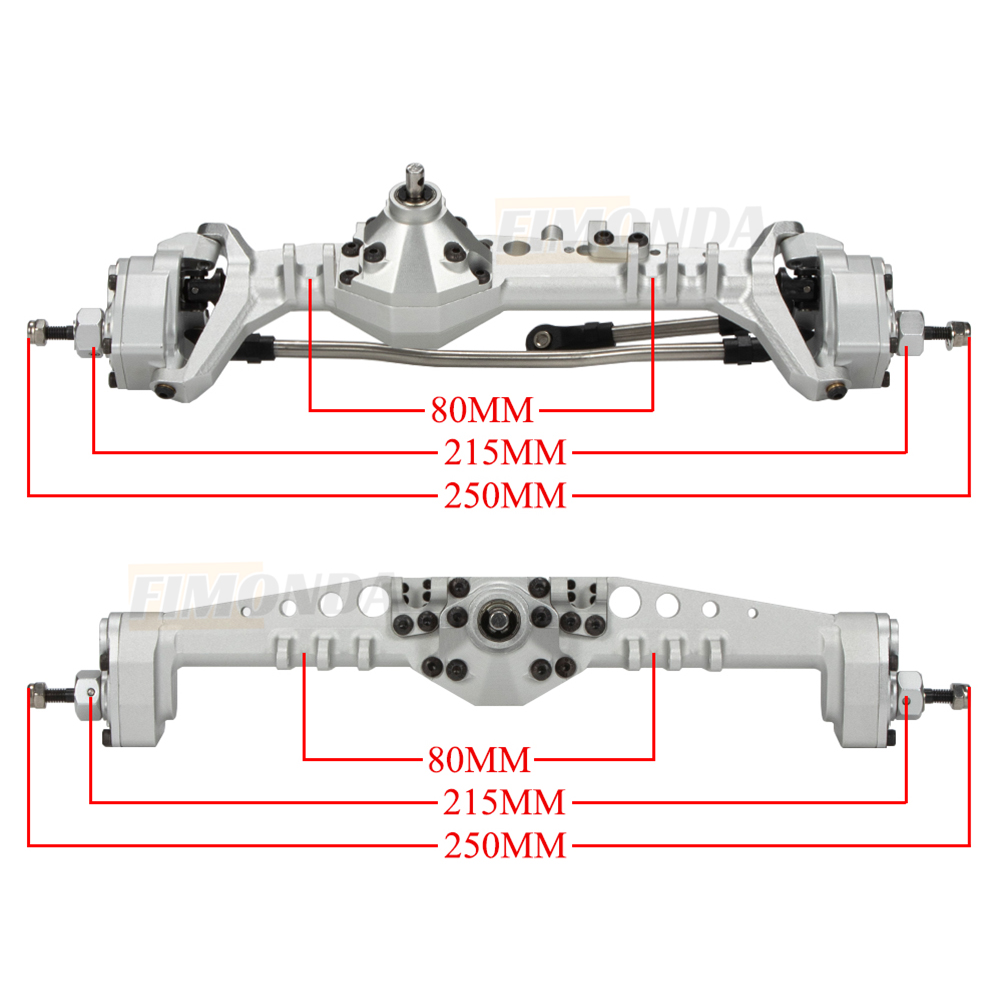 Aluminum F9 Portal Axle with O - đánh giá và giá Rc Rock Crawler