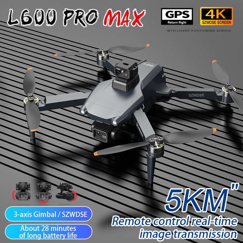 L600 Pro MAX /L600 PRO Drone 4 - đánh giá và giá Drone Gps Rc Tt36