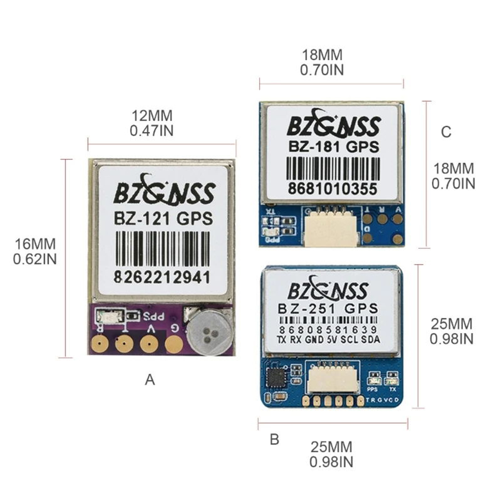 BZ-181 GPS Module Dual Protoco - đánh giá và giá Gps Module Drone