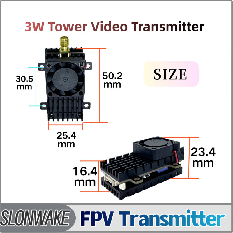 SLONWAKE 5.8G 3000mW Simulatio - đánh giá và giá Rc Transmitter