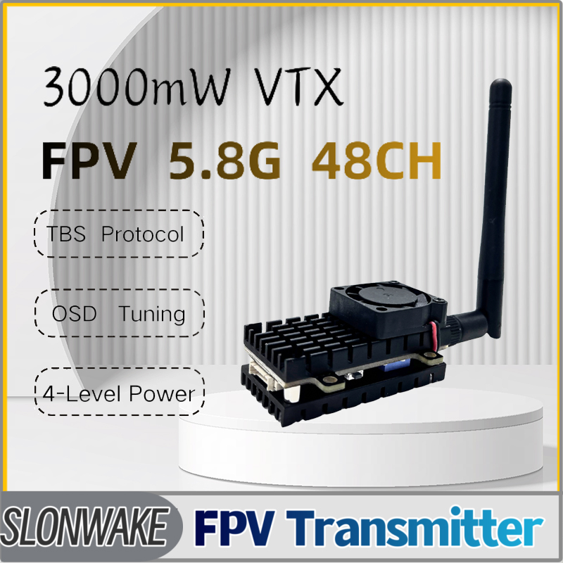 SLONWAKE 5.8G 3000mW Simulatio - đánh giá và giá Rc Transmitter