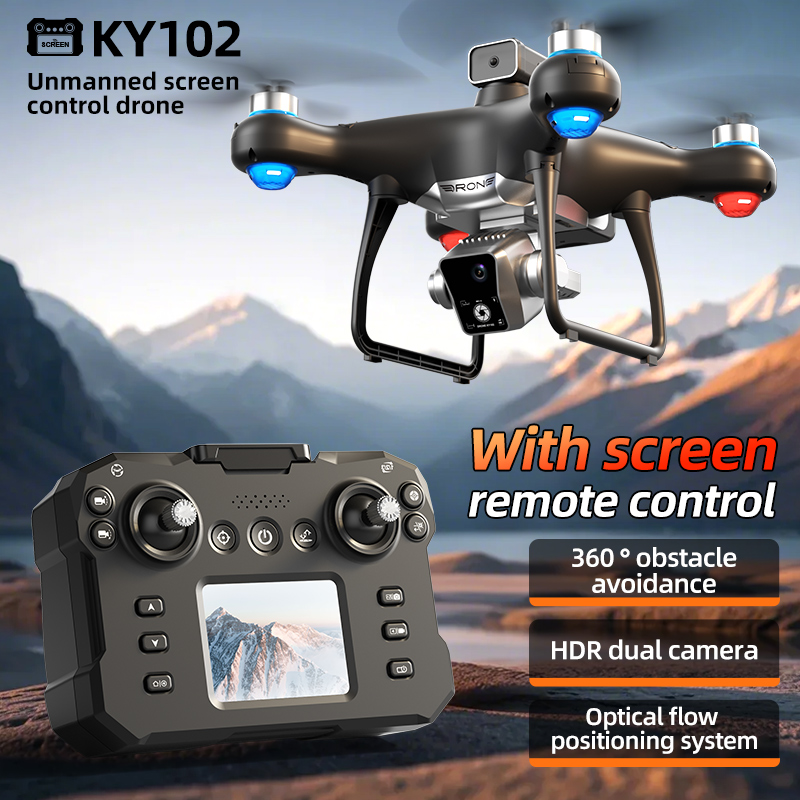 New KY102 With Screen Rc Drone - đánh giá và giá Drone Ky102 Rc