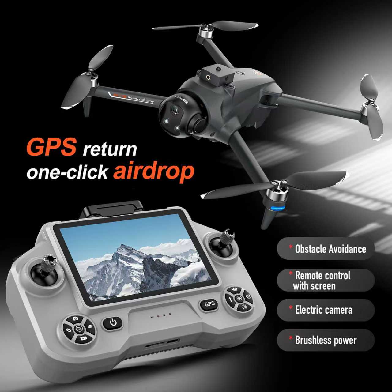 YL059 FPV GPS Quadcopter Drone - đánh giá và giá Drone Gps Rc Tt36