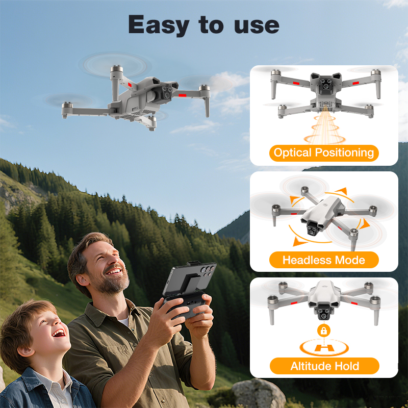 NEW Hot L017 Pro Drone Brushle - đánh giá và giá Gps Module Drone