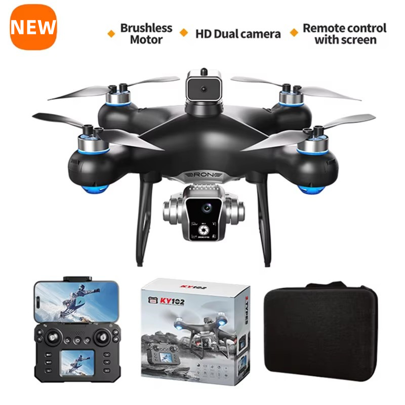 KY102 RC Drone 8K HD Professio - đánh giá và giá Drone Ky102 Rc