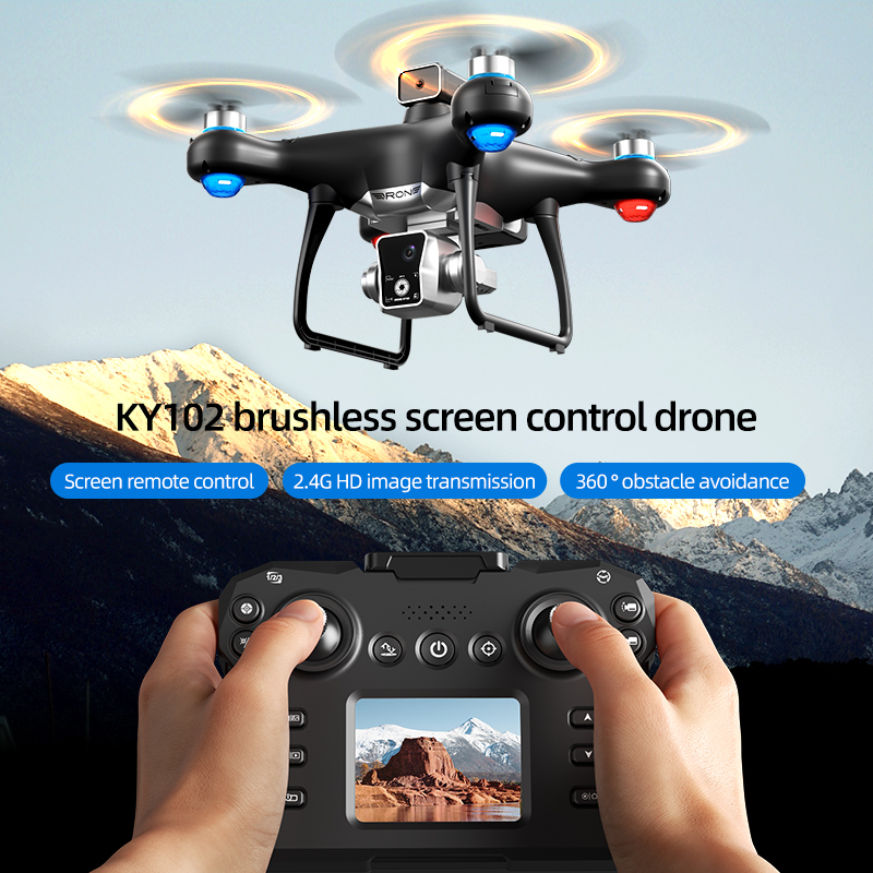KY102 RC Drone 8K HD Professio - đánh giá và giá Drone Ky102 Rc