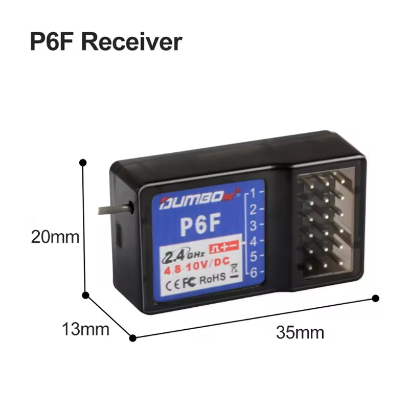 DUMBORC P6F/P6FG/P6DC/P6DCG 2. - đánh giá và giá Telemetry Module Rc