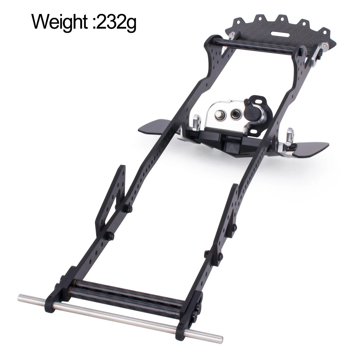 Carbon Fiber LCG Chassis Kit w - đánh giá và giá Rc Rock Crawler