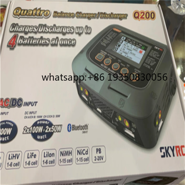 SkyRC Q200 QUATTRO AC/DC 2X100 - đánh giá và giá Lipo Battery Charger