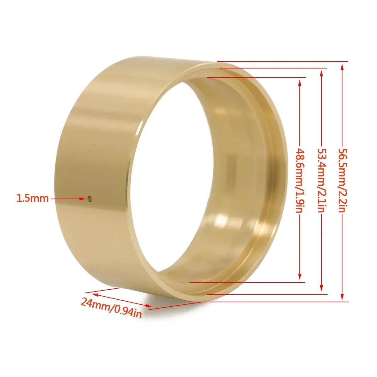 95g Brass 1.9 Inch Beadlock Wh - đánh giá và giá Rc Rock Crawler